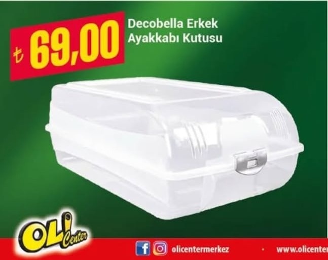 Decobella Erkek Ayakkabı Kutusu