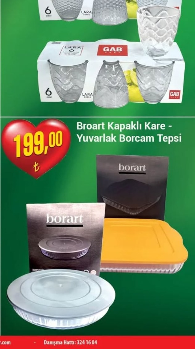 Paşabahçe 530743 Saklama Kabı Yeşil Kapak