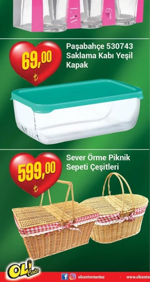 Sever Örme Piknik Sepeti Çeşitleri