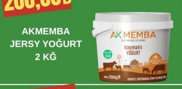 Akmbe Jerse Yoğurt 2Kg