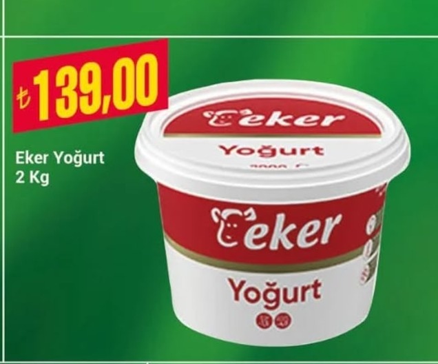 Eker Yoğurt 2 Kg