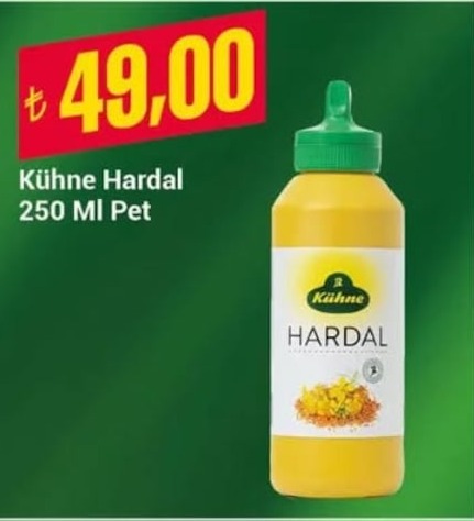 Kuhne Hardal 250 Ml Pet