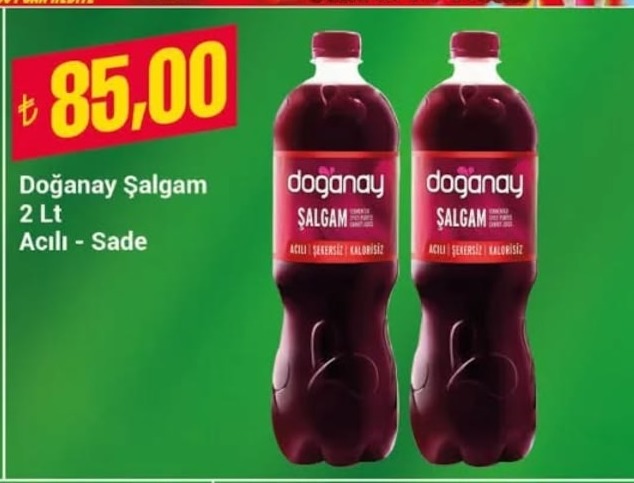 Doğanay Şalgam 2 Lt Acili - Sade