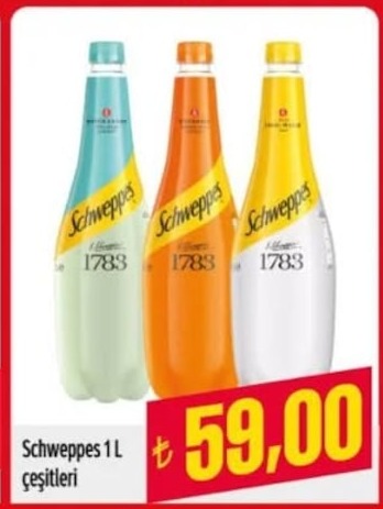 Schweppes 1L Çeşitleri