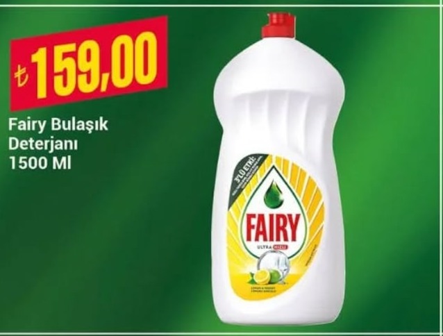 Fairy Bulaşık Deterjanı 1500 Ml