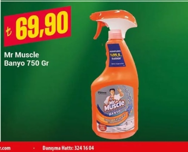 Mr Muscle Banyo 750 Gr