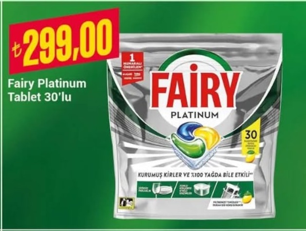 Fairy Platinum Tablet 30'Lu
