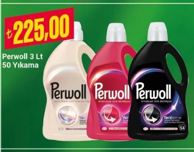 Perwoll Likit Deterjan 3 Lt 50 Yikama