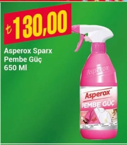 Asperox Sparx Pembe Güç 650 Ml