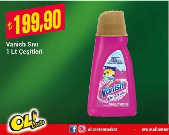 Vanish Sıvı 1 Lt Çeşitleri