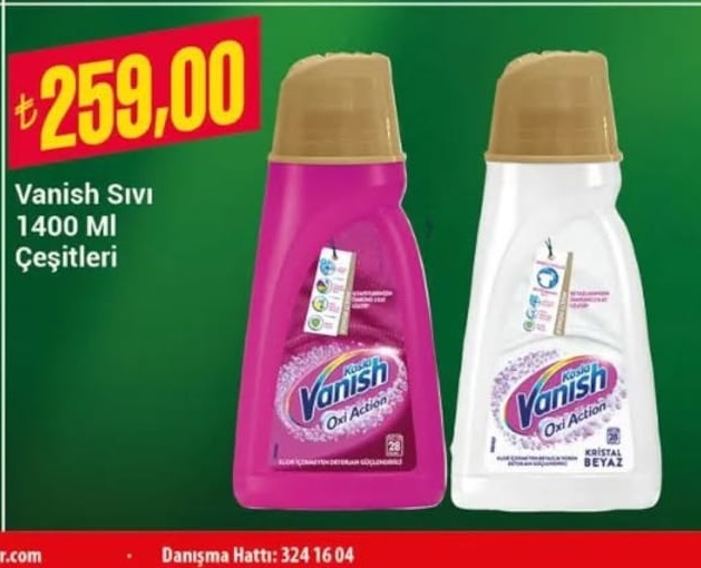 Vanish Sıvı 1400 Ml Çeşitleri