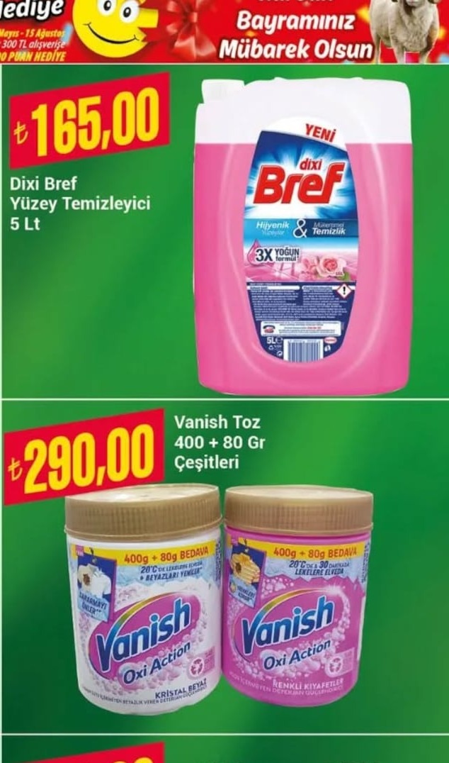 Dixi Bref Yüzey Temizleyici 5 Lt