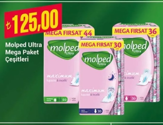 Molped Ultra Mega Paket Çeşitleri