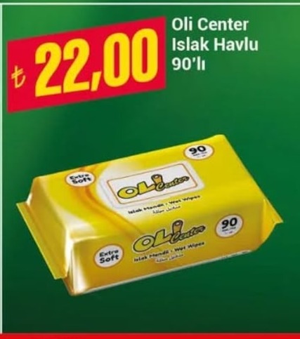 Oli Center Islak Havlu 90'Lı