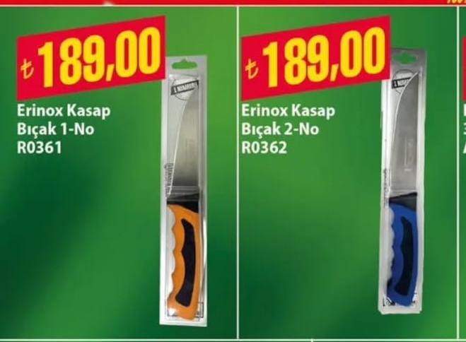 Erinox Kasap Bıçak 1-No R0361