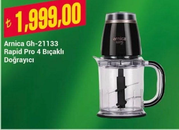 Arnica Gh-21133 Rapid Pro 4 Bıçaklı Doğrayıcı