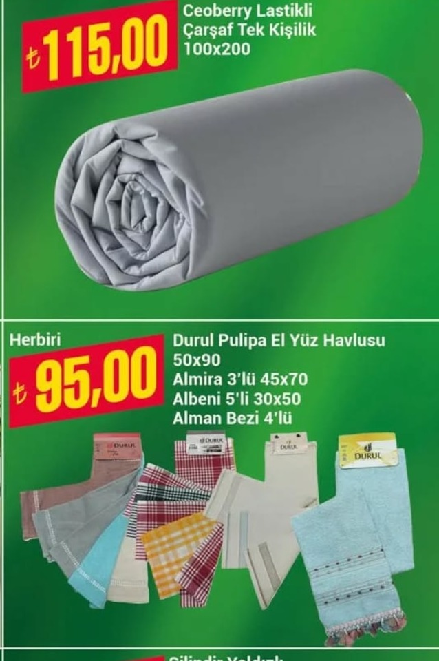 Ceoberry Lastikli Çarşaf Tek Kişilik 100X200