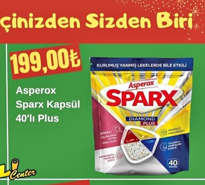 Asperox Sparx Kapsül 40'Lı Plus