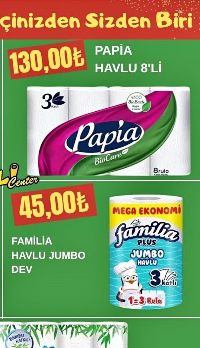 Familia Havlu Jumbo Dev