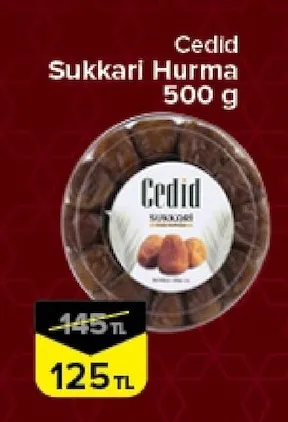 Cedid Sukkari Hurma 500 G