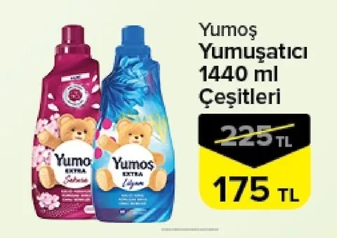 Yumoş Yumuşatıcı 1440 Ml Çeşitleri