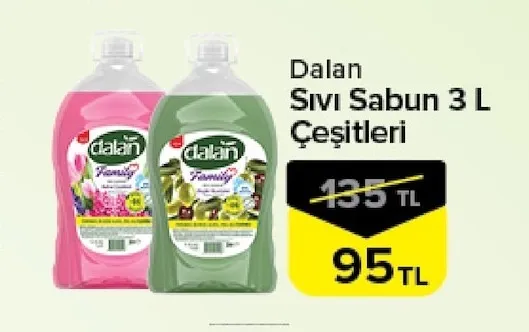 Dalan Sıvı Sabun 3 L Çeşitleri
