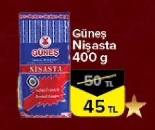 Güneş Nişasta 400 G