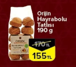 Orijin Hayrabolu Tatlısı 190 G