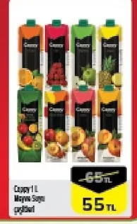 Cappy 1 L Meyve Suyu Çeşitleri