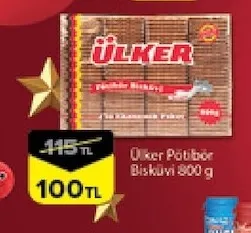 Ülker Pötibör Bisküvi 800 G
