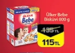 Ülker Bebe Bisküvi 800 G