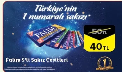 Falım 5'Li Sakız Çeşitleri