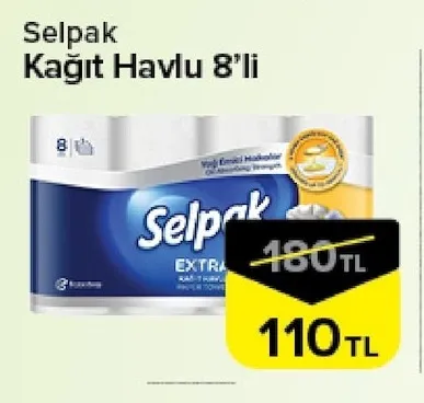 Selpak Kağıt Havlu 8'Li