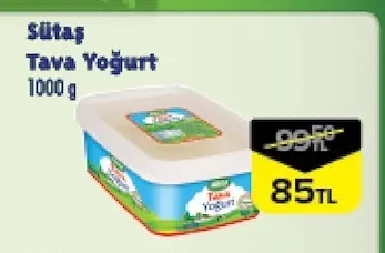 Sütaş Tava Yoğurt 1000 G