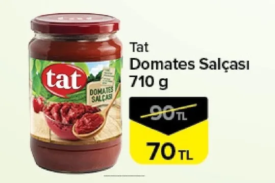 Tat Domates Salçası 710 G