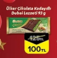 Ülker Çikolata Kadayıflı Dubai Lezzeti 93 G