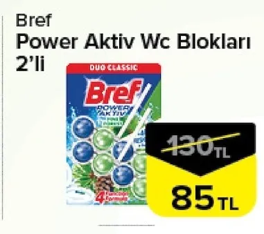 Bref Power Aktiv Wc Blokları 2'Li