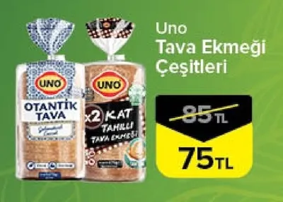 Uno Tava Ekmeği Çeşitleri