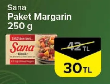 Sana Paket Margarin 250 G