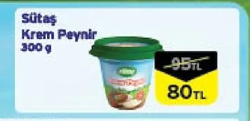 Sütaş Krem Peynir 300 G
