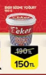 Eker Süzme Yoğurt 400 G