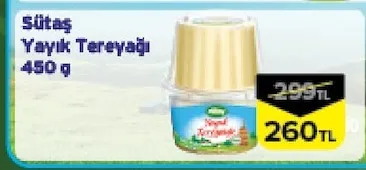 Sütaş Yayık Tereyağı 450 G