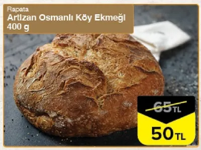 Rapata Artizan Osmanlı Köy Ekmeği 400 G