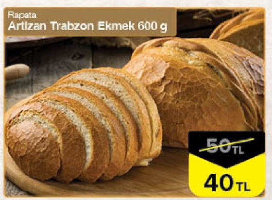 Rapata Artizan Trabzon Ekmek 600 G
