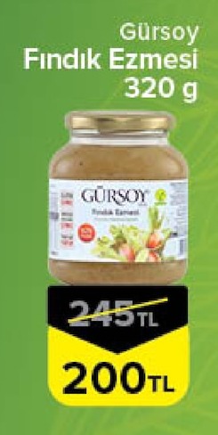 Gürsoy Fındık Ezmesi 320 G