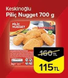Keskinoğlu Piliç Nugget 700 G