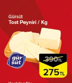 Gürsüt Tost Peyniri / Kg