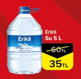 Erikli Su 5 L
