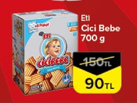 Eti Cici Bebe 700 G