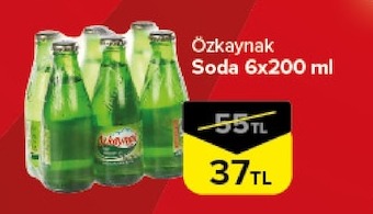 Özkaynak Soda 6X200 Ml